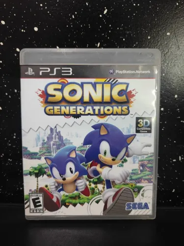 Jogo Sonic Generations de PS3