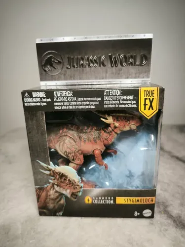 Jurassic world Stygimoloch Hammond collection Mattel original e lacrado