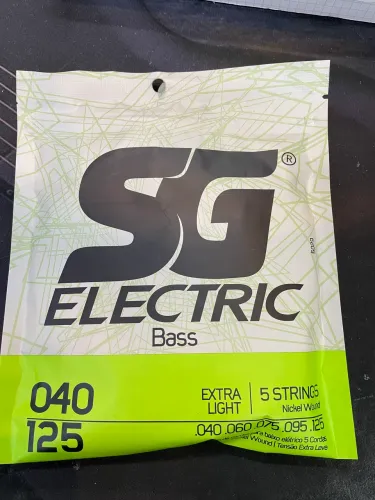Encordoamento para baixo Sg 5 cordas 40-125 oferta