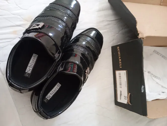 Sapato Infantil Schiarelli Preto - Tamanho 31