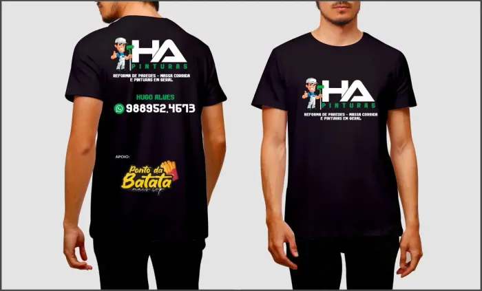 H.A pinturas reformas de paredes massa corrida e pinturas em geral chama Hugo Alves 
