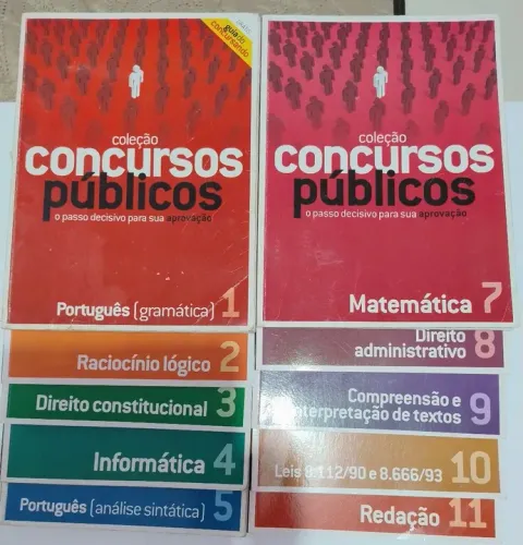 Coleção  Concursos Públicos - 10 Volumes