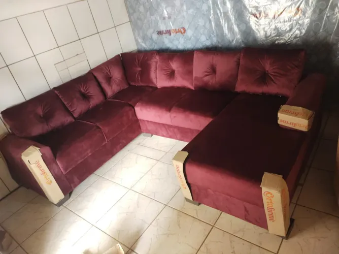 Estofado Juliete Novo 8 lugares Modelo Grande .