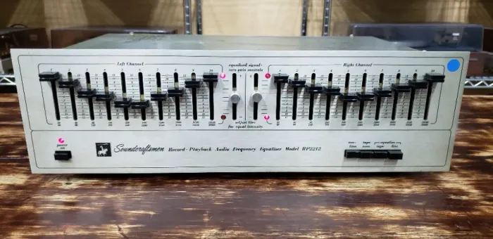 Equalizador Soundcraftsmen - Modelo Rp2212 - Vintage Antiguidade Coleção Marantz Som