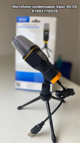 Microfone condensador 