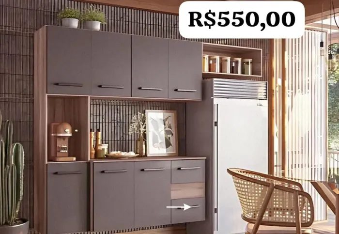 Linda demais essa cozinha em promoção