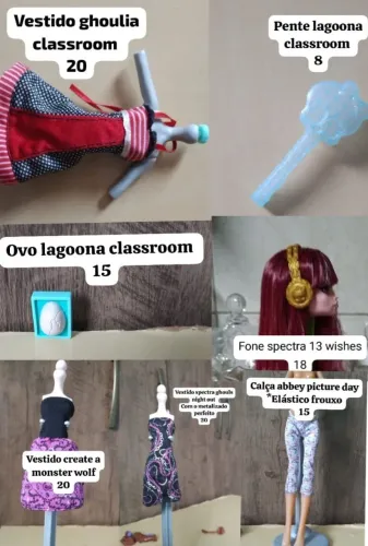 Acessórios de monster high