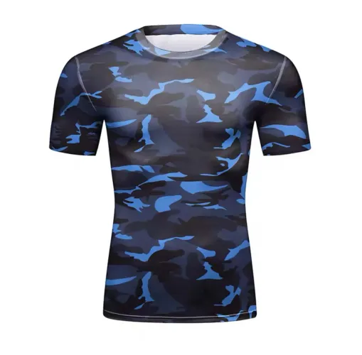 Camiseta Camuflada para Treino XXL