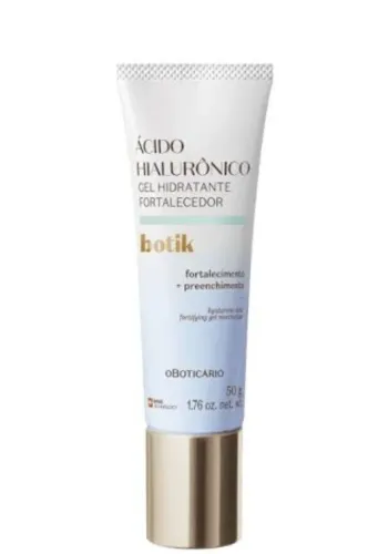 Gel hidratante fortalecedor botik ácido hialurônico