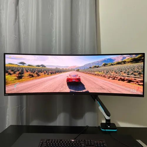 Monitor MSI OLED 49 Pol Gamer Curvo 144Hz 0.03ms Garantia 26/02/2028 + Suporte Articulado