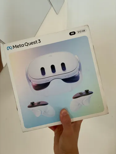 Meta quest 3 512GB novo lacrado