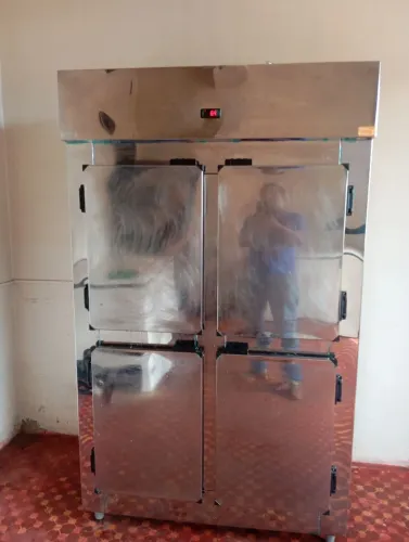 Refrigerador industrial inox 4 portas