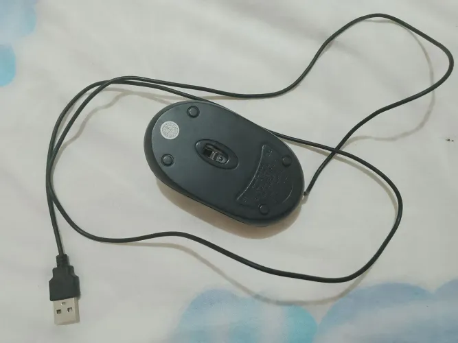 Mouse com Fio USB - Ótimo para o Dia a Dia