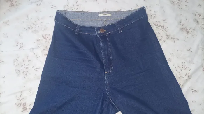 Calça Jeans dzarm Jeggings - Azul Escuro
