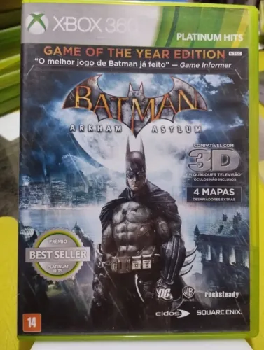 Batman Arkham Asylum game of the year edition