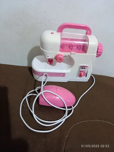 Máquina de Costura de Brinquedo para Meninas