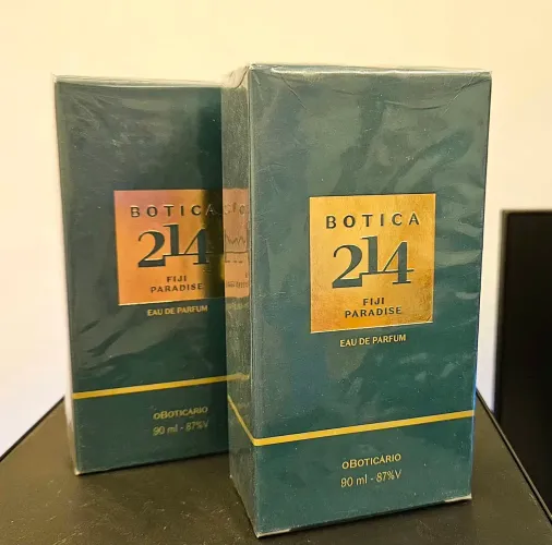 Perfume 214 Fiji Paradise Boticário Novo Lacrado