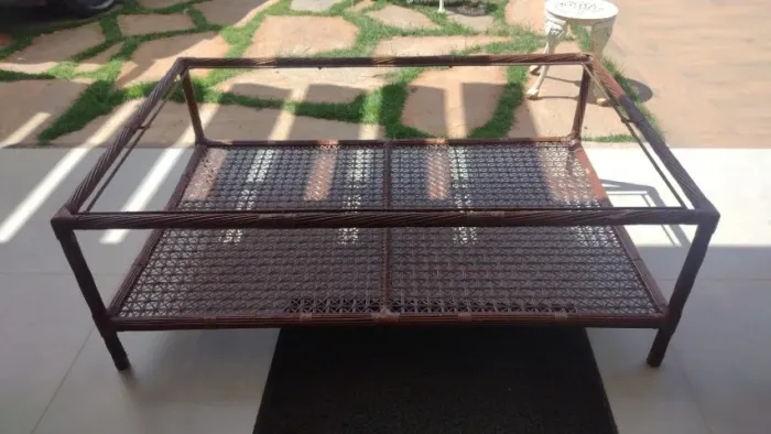 Mesa de centro vidro