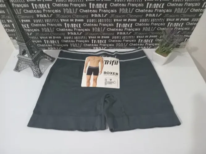 Cueca Masculina Cinza - Trifil (Tamanho M). 