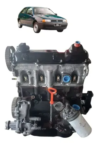 Motor Parcial Gol Bola G2 Ap Injetado 1.6 8v 1999 Revisado (BASE DE TROCA)