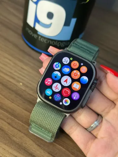 Apple Watch Ultra 2 100% saúde da bateria 64GB Black Titanium SEMI NOVO COM GARANTIA