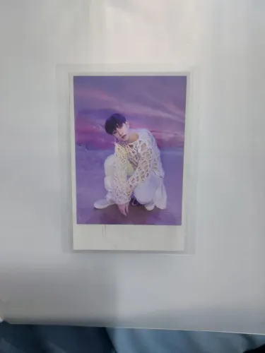 OFICIAL polaroid film stray kids - Bangchan álbum rockstar kit 2 PCs novo
