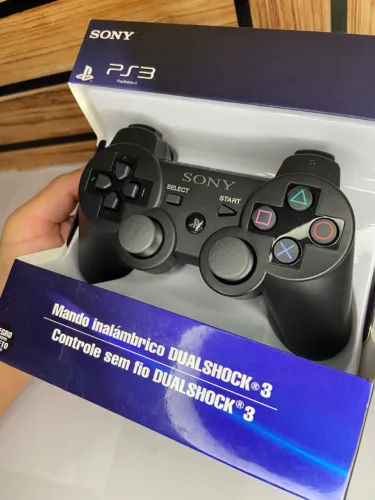 Controle Sem Fio Ps3 Sony Preto