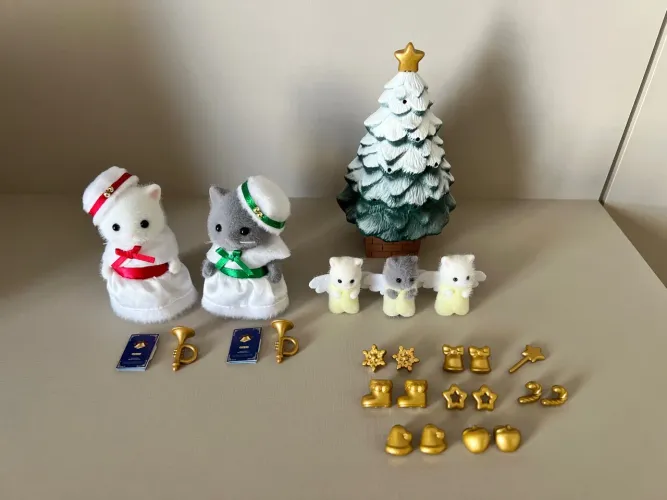 Set Winter Caroles Sylvanian Families