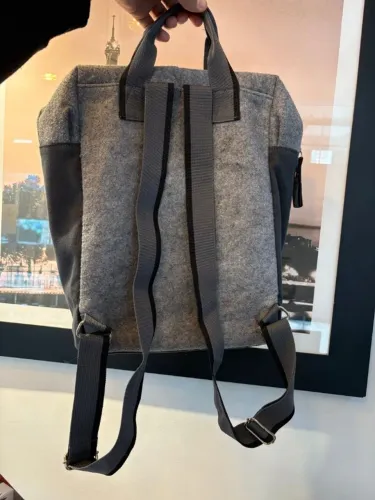 mochila cinza azzaro