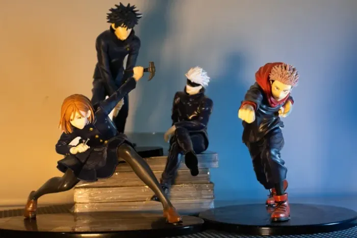 Action Figure Jujutsu Kaisen Satoru Gojou Yuuji Itadori Megumi Fushiguro Nobara Kugisaki