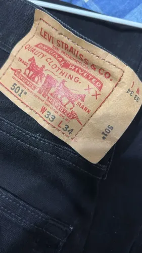Calça Jeans Levi's® 501® Original Preta