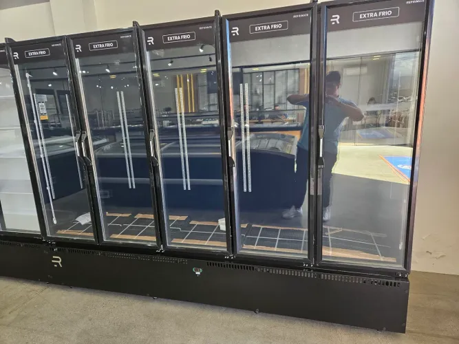 refrigerador 5 portas multiuso 3 a -5 graus a pronta entrega