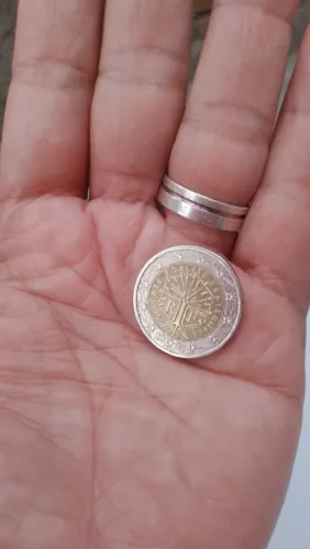 Moeda 2 Euros França 2000 moeda rara