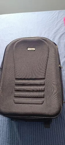 Mala viagem média preta