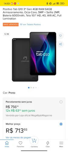 Tablet para estudar 