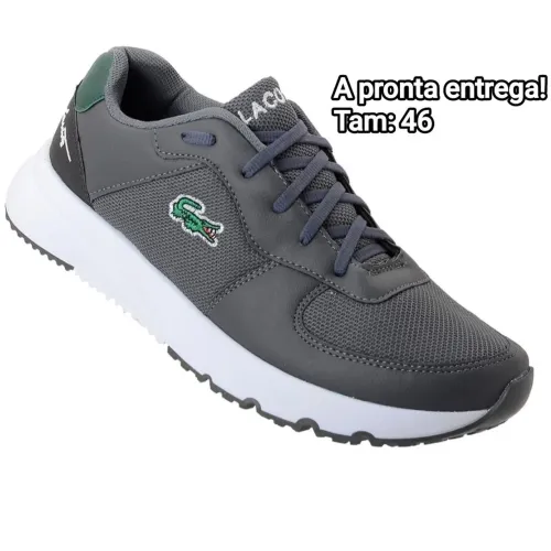 Tênis Lacoste Cinza 46 - Novo!