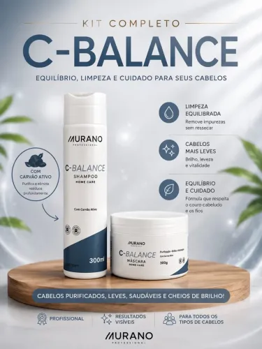 Kit C-Balance Shampoo + Máscara Murano