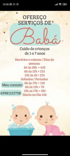 Babá Disponível 