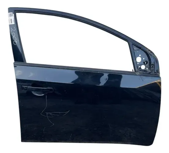 Porta Nissan Sentra 2008/2009 Dianteira Direita Preta Dianteira Direita Preto