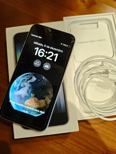 iPhone se 2022, bateria 95%