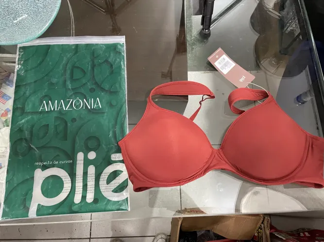 Sutiã Sustentação Com Bojo Sem Aro Terra Pilé