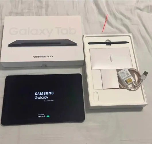 Samsung Tab S8 5g 8/256Gb TOP DE LINHA