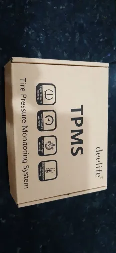 Sensor Pressão Pneu TPMS Deelife USB Para Multimídia Android + Sensor de Estepe (Completo)