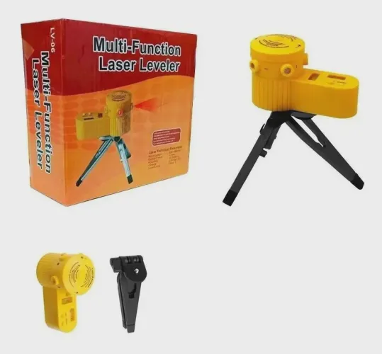 Nivelador a Laser Profissional para Medição e Alinhamento.