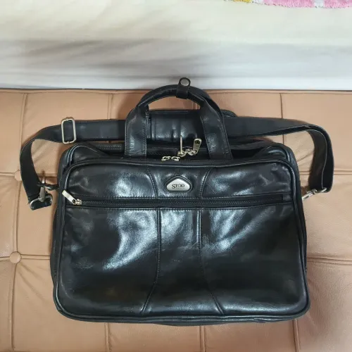 Pasta Bolsa Stöd Executive Couro Notebook 15' 16'