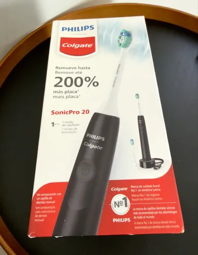 Escova de Dente Elétrica Philips Colgate SonicPro 20.