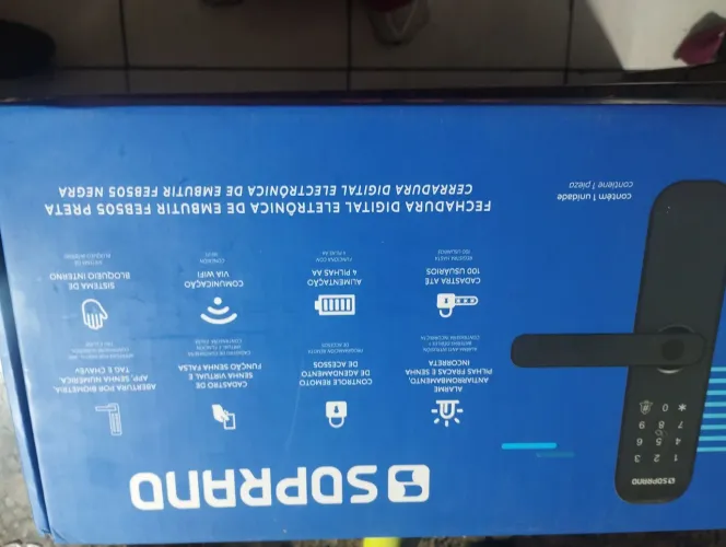 Fechadura digital eletronica