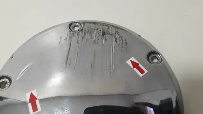 Tampa Inspeção Harley Softail Tc 103 15/17 Ralada 62300 Prateado