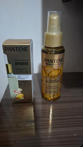 Kit Pantene antiqueda Tônico capilar + óleo milagroso
