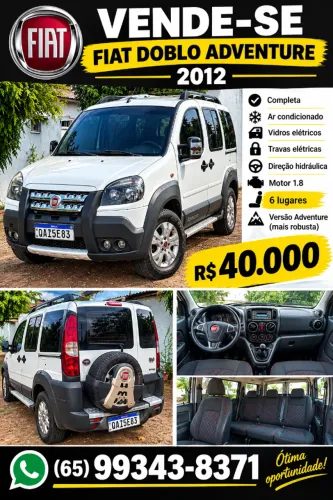Fiat Doblo Adv/adv Tryon/locker 1.8 Flex 2012